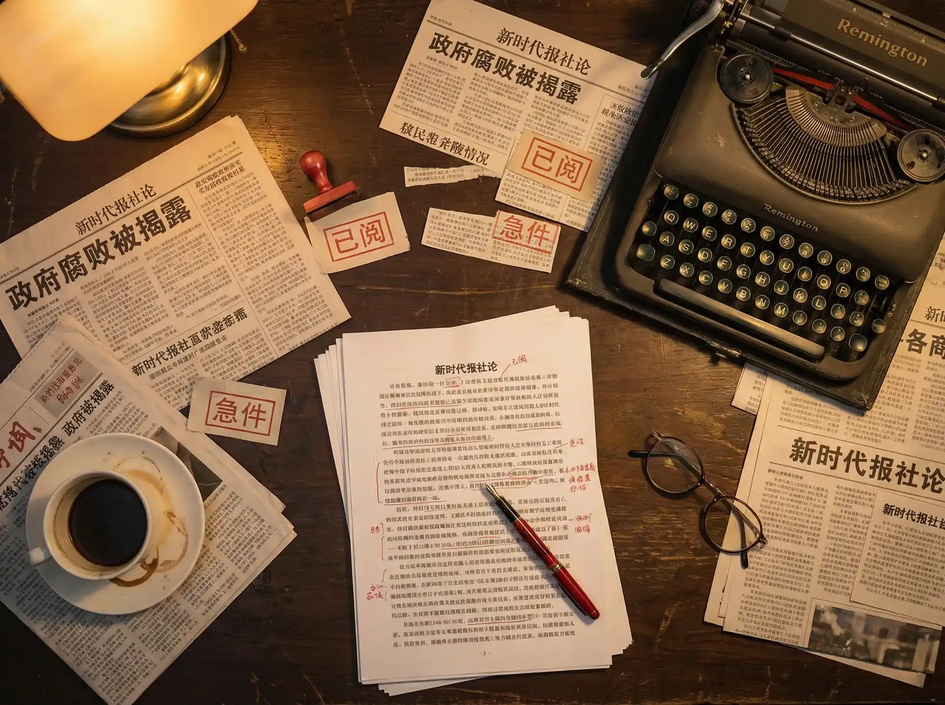 换妻视频最新原创与精选|换妻 - 报社编辑部工作场景